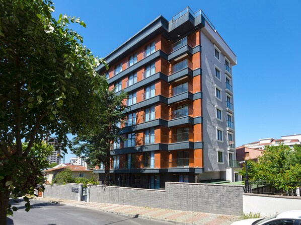 Overnatningsstedets facade