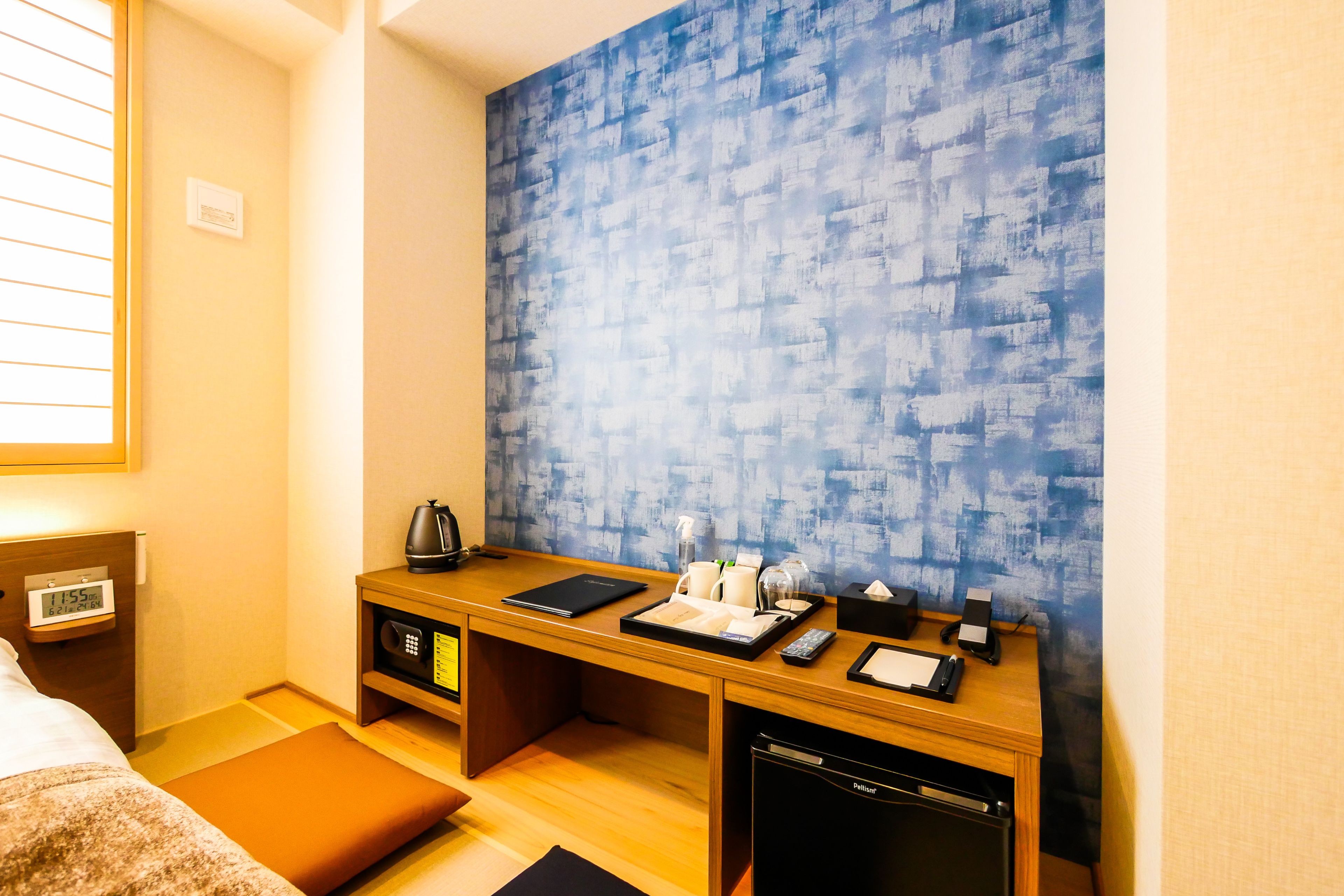 design double room (japanese style) | memory-foam beds, in-room safe, free wifi, bed sheets
