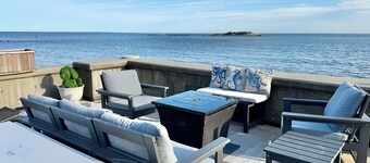 Beach front property steps from Long Island Sound!