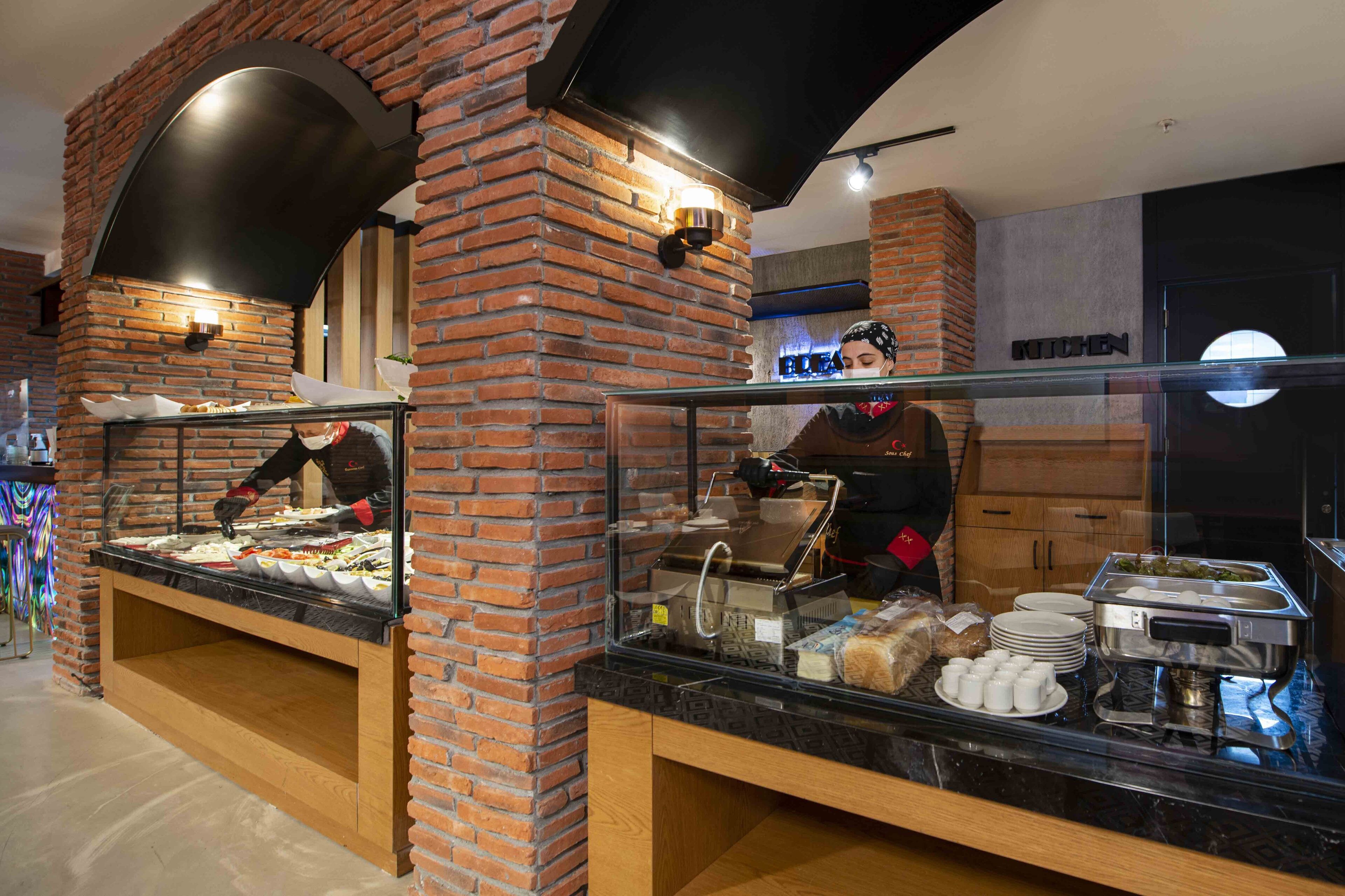 Breakfast area