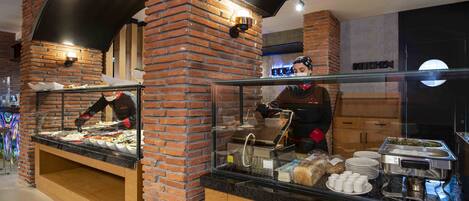 Breakfast area