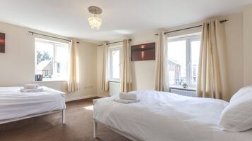 Desk, iron/ironing board, free WiFi, bed sheets