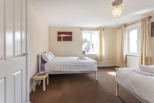 Desk, iron/ironing board, free WiFi, bed sheets