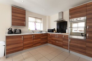 Apartment | Eigene Küche | Kühlschrank, Ofen, Herdplatte, Wasserkocher