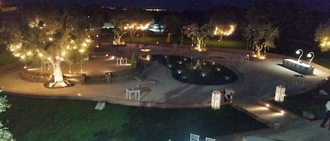 Udsigt fra overnatningsstedet