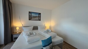2 Schlafzimmer, WLAN, Bettwäsche