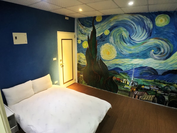 Standard Quadruple Room | Desk, blackout drapes, free WiFi, bed sheets