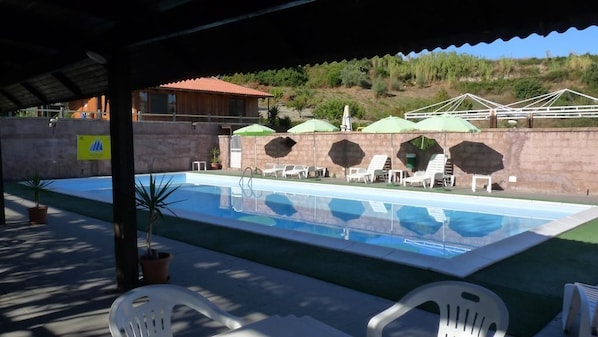 Seasonal outdoor pool