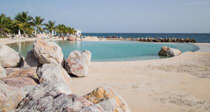 BAYAHIBE DOMINICUS, VILLA MARINA, GARDEN AND BEACH FRONT OF THE CARIBBEAN SEA