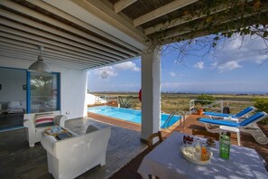 Terrace/patio - Protaras Ayia Marina Sea Views (Paralimni)