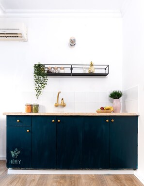 City-Studiosuite | Eigene Küche | Kühlschrank, Mikrowelle, Ofen, Herdplatte