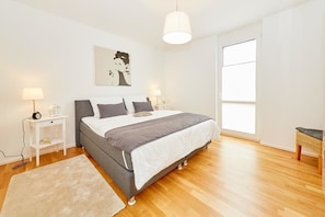 Apartment, Ground Floor | Desk, iron/ironing board, free WiFi, bed sheets