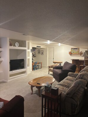 TV connectée, cheminée