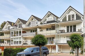 Fassade der Unterkunft