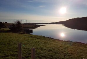 Bañera con ducha, secador de pelo