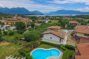 Aerial view - Casa Delisa (Manerba del Garda)