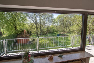 Cottage on Dreifelder pond