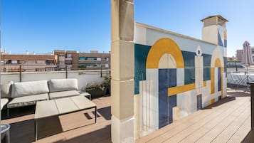 Terrasse sur le toit
