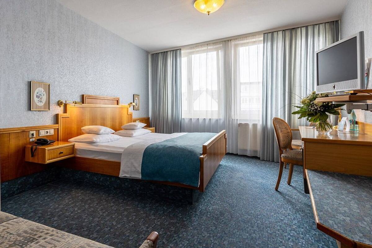 Minibar, in-room safe, desk, blackout drapes