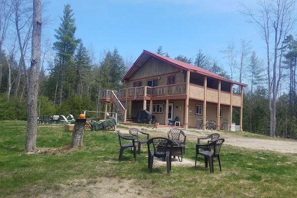 outside yard, firepit, wood, barbeque
