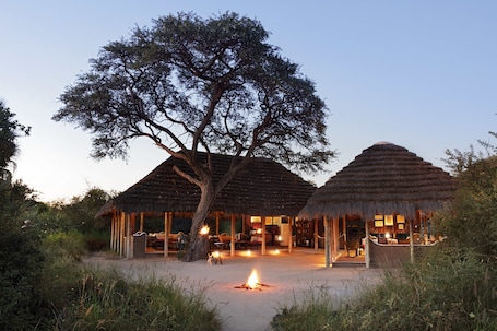 Front of property. Camp Kalahari