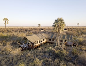 Family Tent, Garden View | View from room - Camp Kalahari (Gweta)