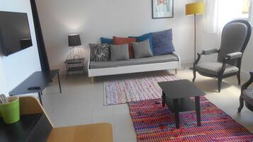 1 chambre, literie de qualité supérieure, décoration personnalisée