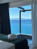 Suíte luxo, vista para o mar | Wi-Fi de cortesia