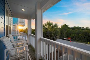 Casa Azul - Miramar Beach - Balcony - Casa Azul - Adorable Home Close to the Beach with Private Pool & Patio! (Miramar Beach)