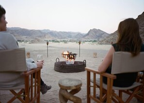 Terrace/patio - Hoanib Valley Camp (Kaokoland)