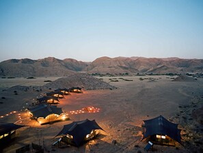 Aerial view - Hoanib Valley Camp (Kaokoland)