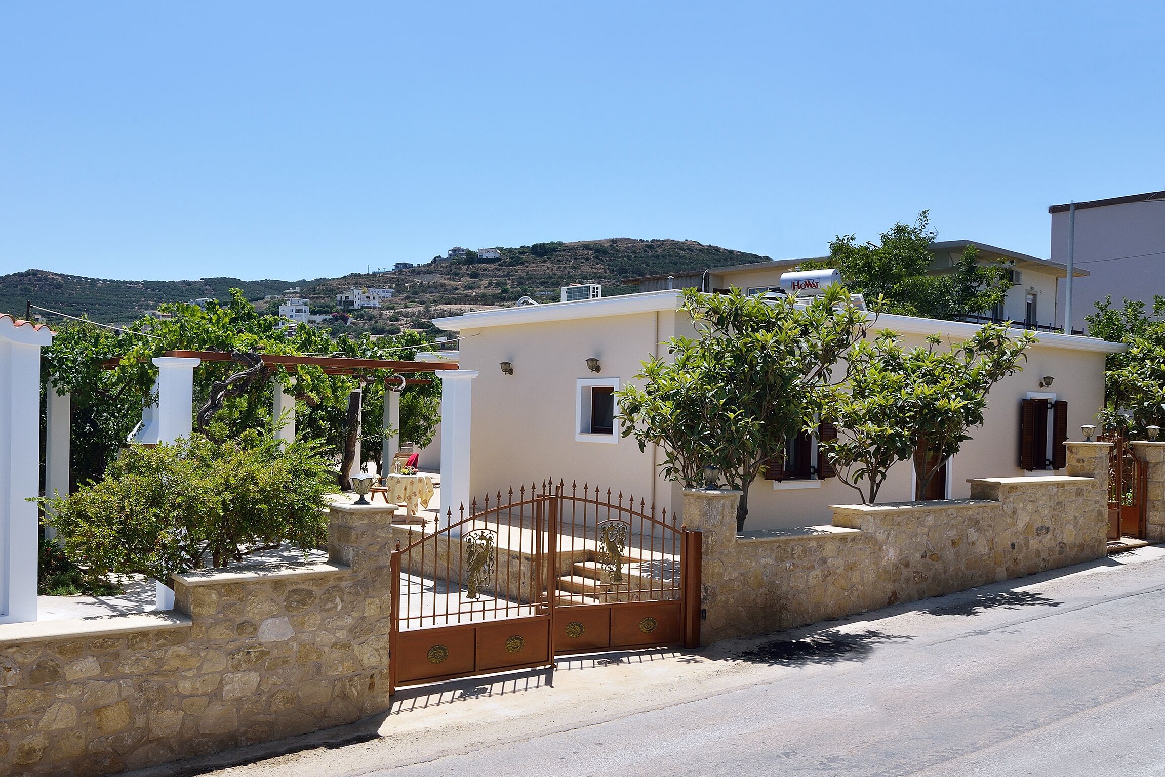 Terrain de l’hébergement 