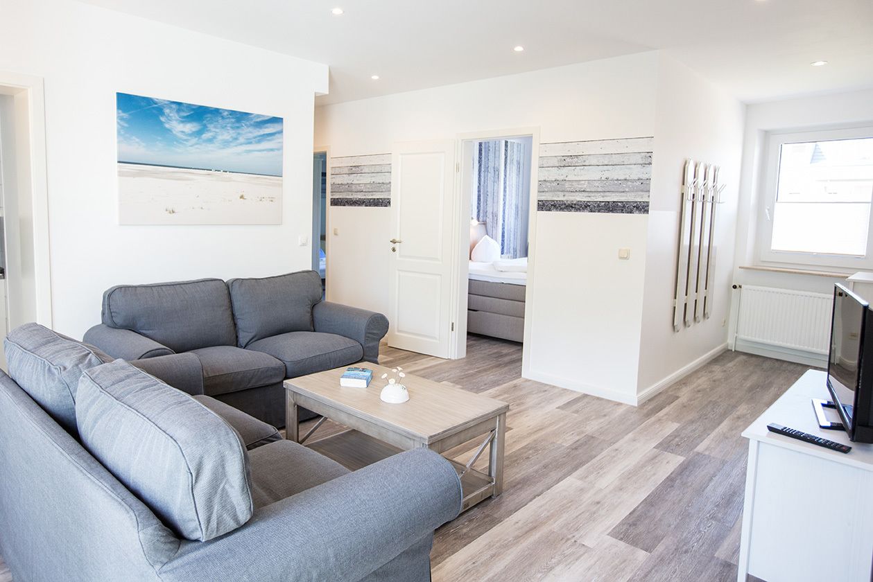 아파트 (Ebbe) | 거실 공간 | 평면 TV