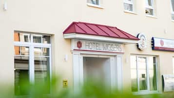 Entrée de l’hébergement