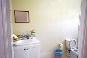 Dusche, Regendusche, Handtücher, Seife