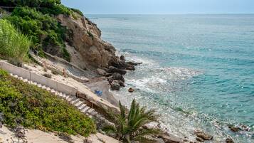Accommodatie ligt op het strand