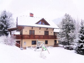 Façade de l’hébergement