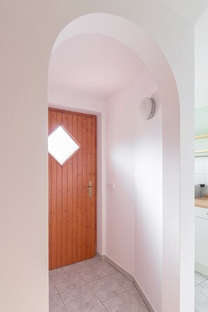 Interior entrance