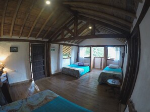 패밀리룸, 산 전망 (Tucan) | 저자극성 침구, 노트북 작업 공간, 간이 침대, 무료 WiFi