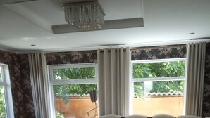 Apartamento familiar, vistas al jardín