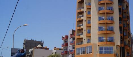 Façade de l’hébergement