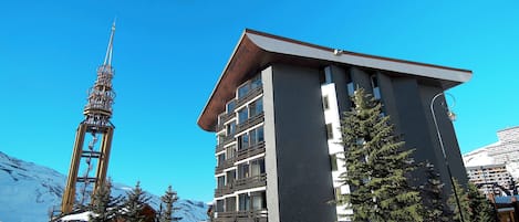 Façade de l’hébergement