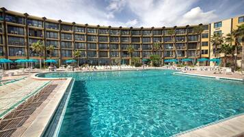 Indoor pool, outdoor pool