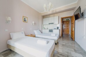 1 多间卧室、熨斗/熨衣板、WiFi、床单