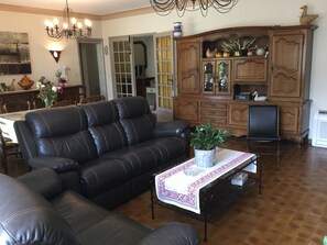 TV, fireplace - Vacation rental house with pool TAILLADES LS2-281 (Taillades)