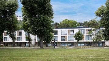 Voorkant van accommodatie