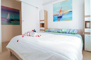 2 Schlafzimmer, Bügeleisen/Bügelbrett, kostenloses WLAN, Bettwäsche