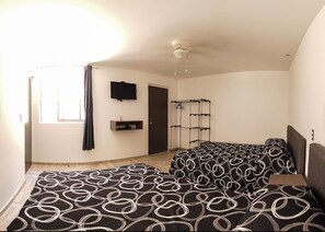 6 bedrooms, blackout curtains, free WiFi, bed sheets
