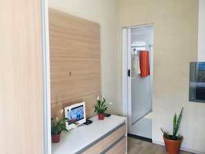 Interior - Clean-style studio apartment in Balneário Camboriu (Balneário Camboriú)