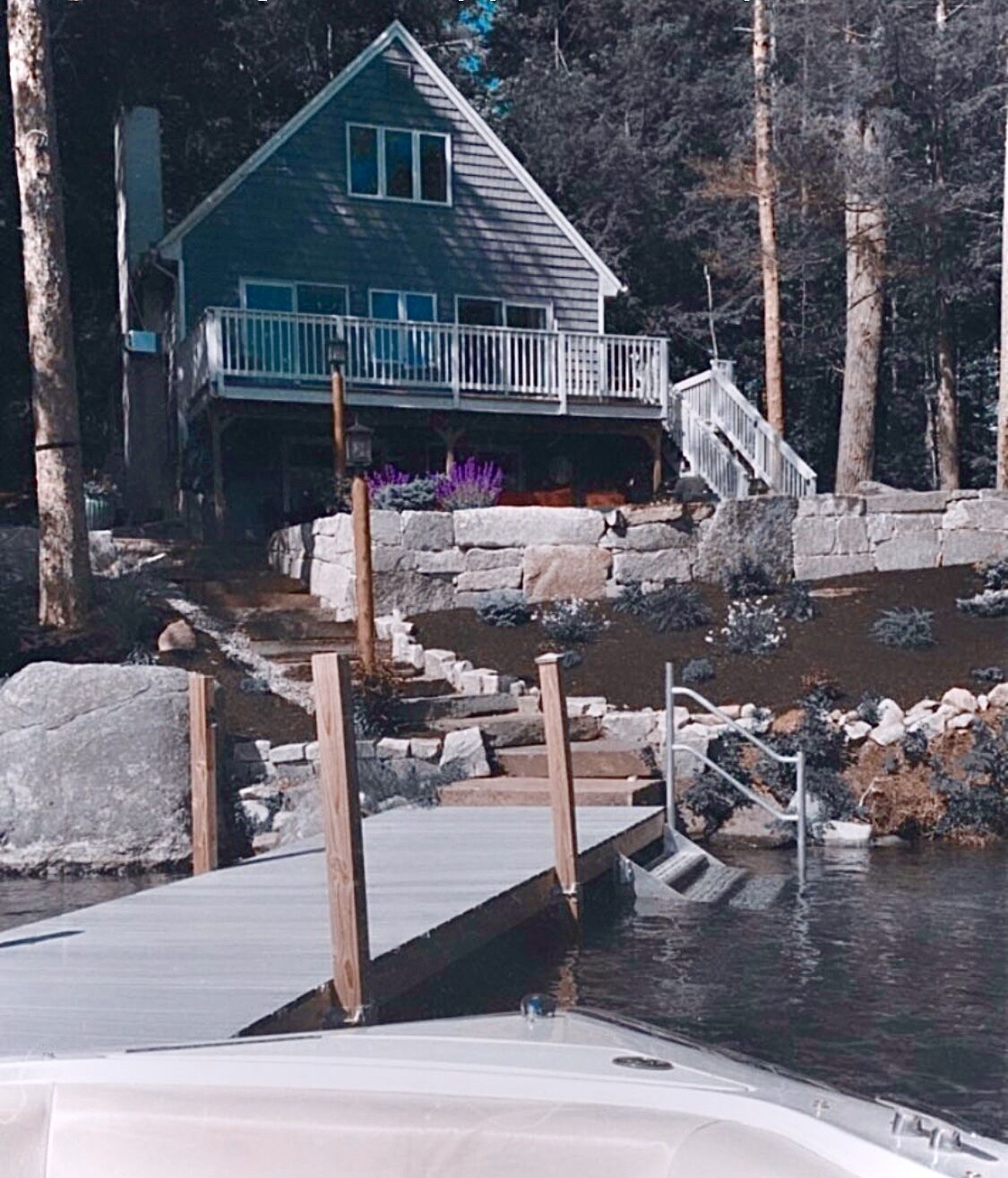 Beautiful Lakefront  Property - Quiet Cove on Lake Winnipesaukee, Meredith, NH